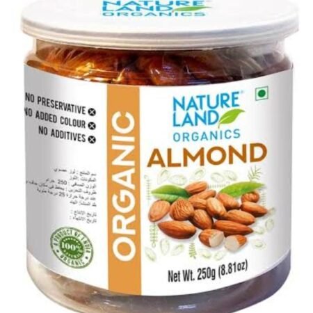 NAT LAND ALMONDS 250 GM
