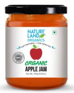 NAT LAND APPLE JAM 250 GM