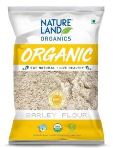 NAT LAND BARLEY FLOUR 500 GM