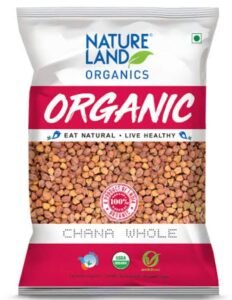 NAT LAND CHANA WHOLE 500 GM