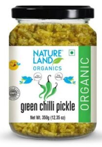 NAT LAND CHILLI PICKLE 350 GM