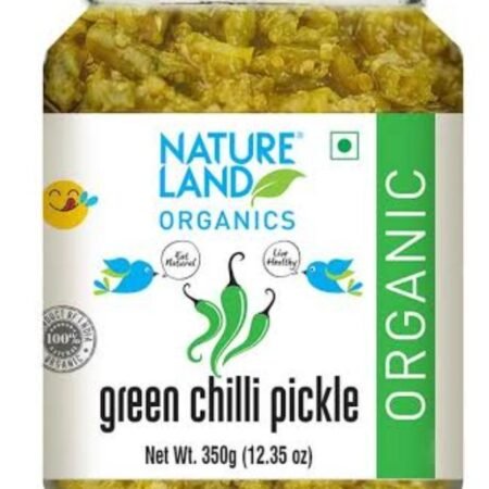 NAT LAND CHILLI PICKLE 350 GM