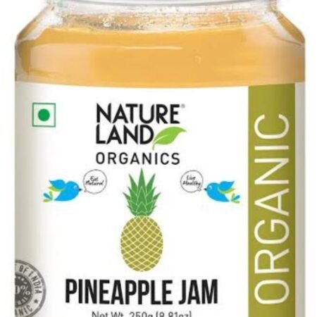 NAT LAND PINEAPPLE JAM 250 GM