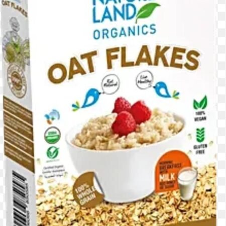 NAT LAND OAT FLAKES 250 GM