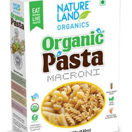 NAT LAND PASTA MACRONI 250 GM