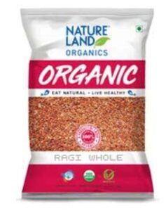 NAT LAND RAGI WHOLE 1 KG