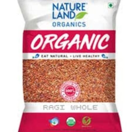 NAT LAND RAGI WHOLE 1 KG