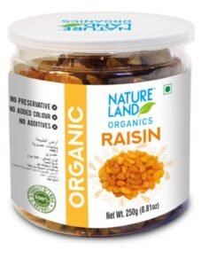NAT LAND RAISINS 250 GM