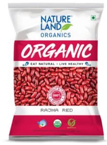 NAT LAND RAJMA RED 500 GM