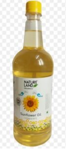 NAT LAND SUNFLOWER OIL 1 LTR