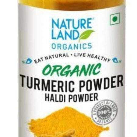 NAT LAND TURMERIC POWDER 100 GM