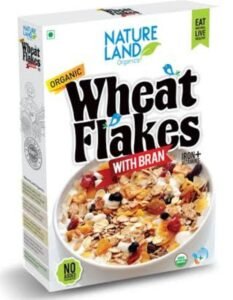 NAT LAND WHEAT FLAKES 250 GM