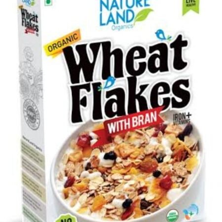 NAT LAND WHEAT FLAKES 250 GM