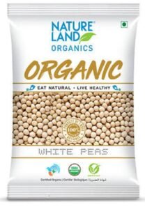 NAT LAND WHITE PEAS 500 GM