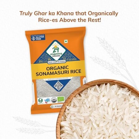 24MA SONAMASURI RAW RICE POLISHED 1 KG