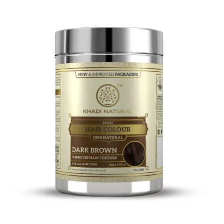 KHADI DARK BROWN HENNA COLOUR