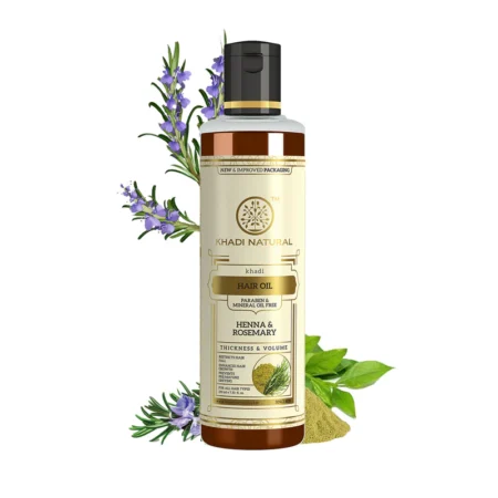 KHADI HENNA ROSEMARRY PARABEN MINERAL OIL FREE