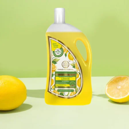 KHADI LEMON HANDWASH PUMP 300ML