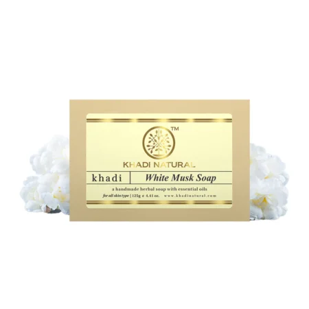 KHADI WHITE MUSK SOAP
