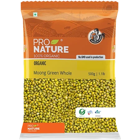 PRO NAT MOONG GREEN WHOLE 500G