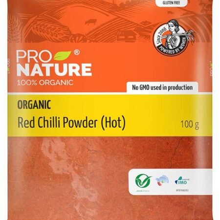 PRO NAT RED CHILLI POWDER hot 100G