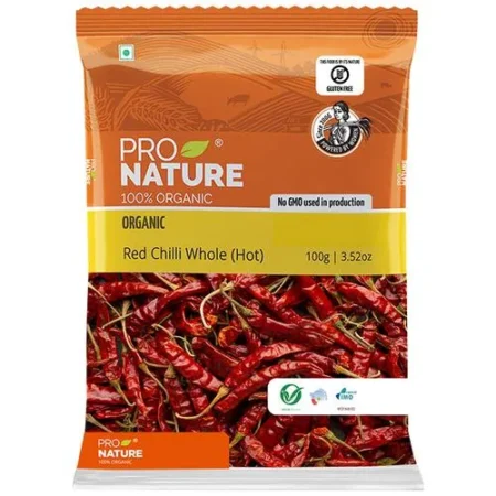 PRO NAT RED CHILLI whole 100g