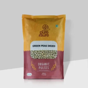 PS GREEN PEAS DRIED500GM