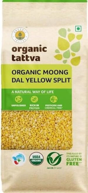 TATTVA MOONG DAL YELLOW SPLIT 500GM