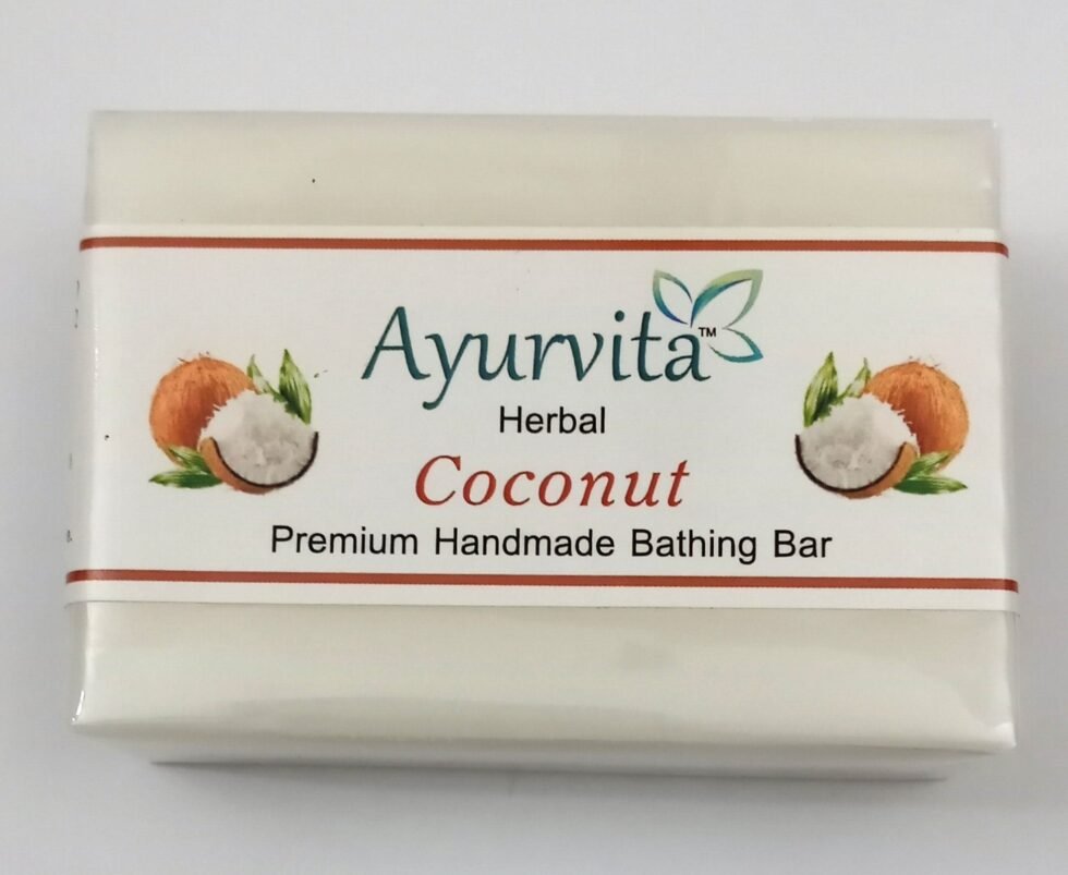 AYURVITA COCONUT SOAP 125 GM