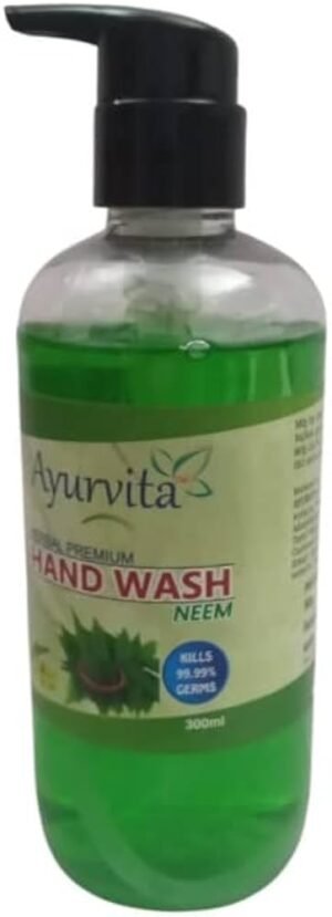 AYURVITA HEABAL HAND WASH NEEM 300 ML