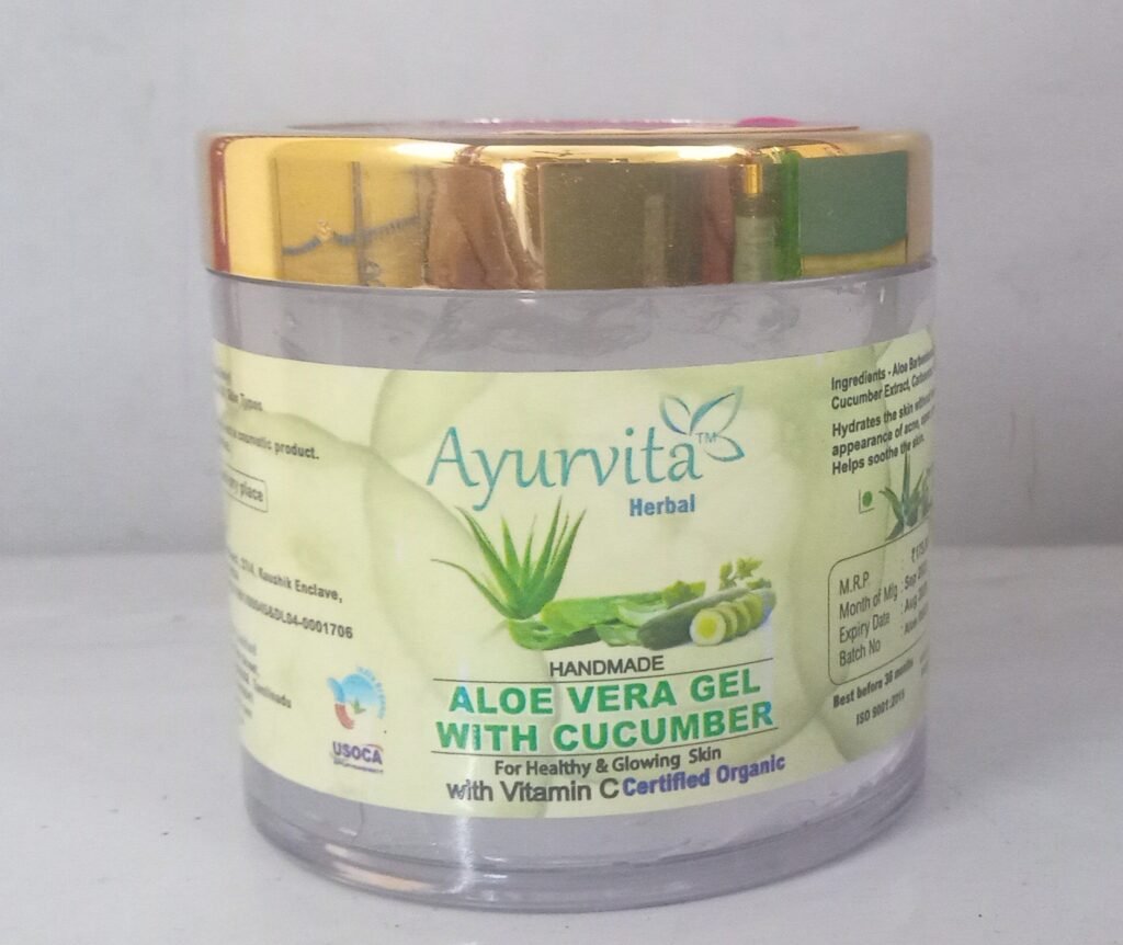 AYUEVITA HEARBAL ALOEVERA WITH GEL WITH CUCUMBER