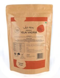 WILD IDE YELAI VARAGU MILLET VADAM 100GM
